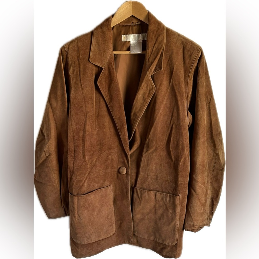 Vintage Suede Leather Jacket